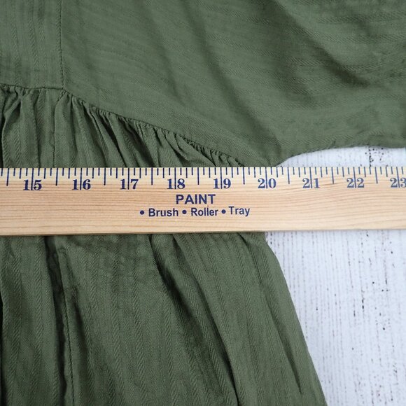 BANANA REPUBLIC Women M Balloon Long Sleeve Top Embroidered Peasant Blouse - Picture 6 of 8